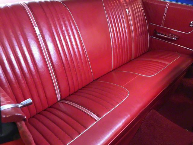 Rear Seat Cover, Fastback/ Hardtop, 500, Galaxie, 1964