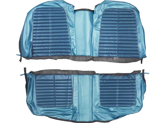 Rear Seat Covers, For Cars With Front Bucket Seats, Fastback, Galaxie 500 XL, 1964