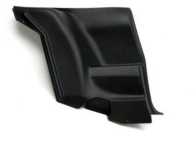 Inner Rear Side Panel, Left, Black, 72-81