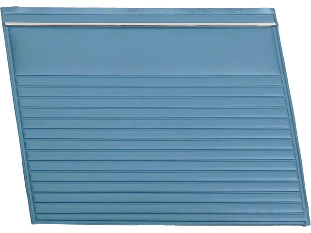 Rear Side Panels, Convertible, Galaxie 500, 1963