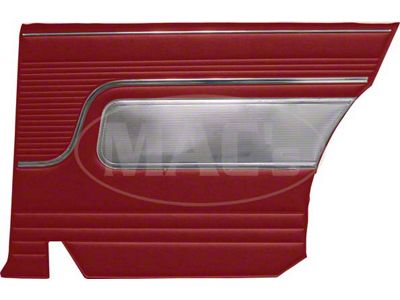 Rear Side Panels, Fastback, Galaxie 500, 1963