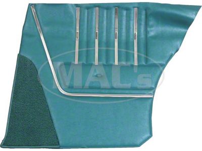 Rear Side Panels, Fastback, Galaxie 500 XL, 1963