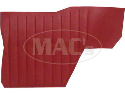 Rear Side Panels, Pair, Vinyl, Convertible, Galaxie 500 & 500XL, 1967