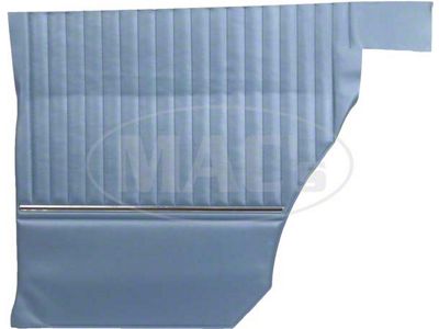 Rear Side Panels, Pair, Vinyl, Fastback, Hardtop, Galaxie 500 & 500XL, 1967
