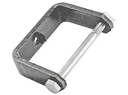Rear Spring Clamp - 7, 8 Or 10 Leaf Spring - Black - Ford
