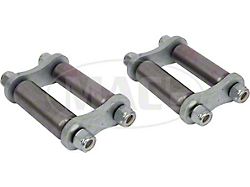 OPR Rear Spring Shackle Kit - Steel Bushings - Ford Passenger