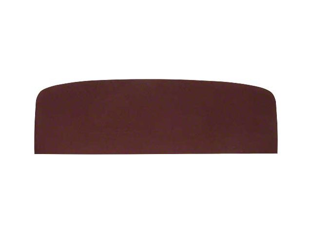 Rear Window Package Tray - 2 Door Hardtop - Dark Red