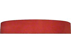Rear Window Package Tray/ Red/ 2 Dr Hardtop