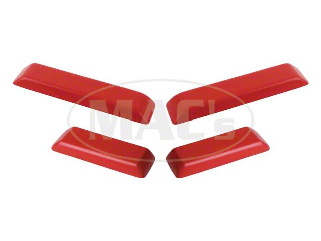 Armrest Pad Kit 9 1/2 f&r Red