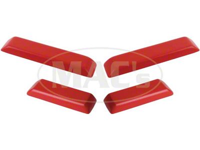 Armrest Pad Kit 9 1/2 f&r Red