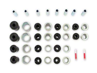 REKUDO Front Control Arm Bushings; Delrin (70-81 Camaro w/ Factory Stamped Steel or REKUDO Stamped Control Arms)