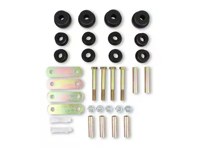 REKUDO Heavy Duty Polyurethane Shackle Kit (67-81 Camaro w/ Multi-Leaf Springs)