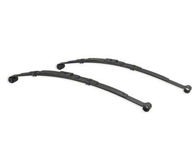 REKUDO High Performance 2-Inch Drop Rear Leaf Springs; 175 lb/in. Spring Rate (67-81 Camaro)