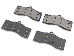 REKUDO JL8 Organic Brake Pads; Front Pair (65-82 Corvette C2 & C3 w/ JL8 Brake System)