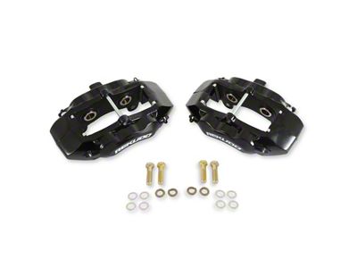 REKUDO JL8 Rear Brake Calipers; Black (65-82 Corvette C2 & C3 w/ JL8 Brake System)