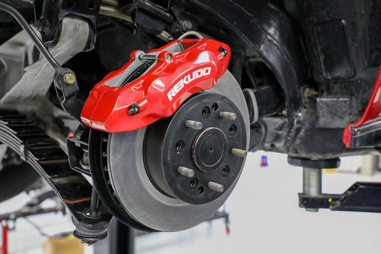 RO-4085 RK-5503　イヴ REKUDO Ecklers JL8 Rear Brake Calipers; Red RK400-13 (65-82