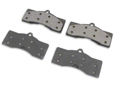 REKUDO JL8 Organic Brake Pads; Front Pair (70-81 Firebird w/ JL8 Brake System)