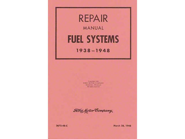 Repair Manual - 60 Pages - Ford