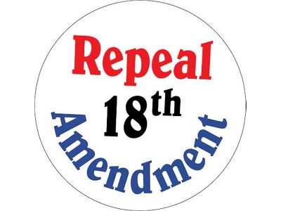 Repeal 18th Amendment Window Decal
