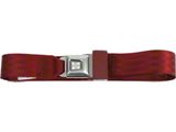 Replacement Seat Belt, Universal, Dark Red (60-69 Comet; 60-70 Falcon; 61-65 Falcon Sedan Delivery)