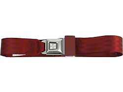 Replacement Seat Belt, Universal, Dark Red (60-69 Comet; 60-70 Falcon; 61-65 Falcon Sedan Delivery)