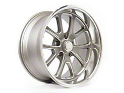 Resto Vintage Wheel Co Laguna Texture Gun Metal Center with Milled Window Diamond Cut Lip Wheel; 18x8; 1mm Offset (63-67 Corvette C2)