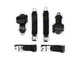 RetroBelt Starburst Push Button Retractable Shoulder Seat Belt Kit with Single Retractors (70-73 Corvette C3)