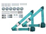 RetroBelt 3-Point Retractable Lap and Shoulder Seat Belts with Aviation Style Buckles (70-75 Monte Carlo)