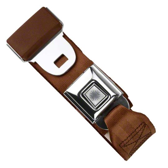 RetroBelt Ecklers 2-Point Starburst Push Button Lap Seat  display picture 2