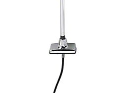 RetroSound Replacement Antenna with Semi-Collapsible Mast; Chrome (73-96 Bronco)