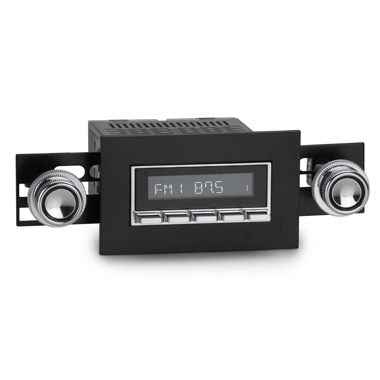 RetroSound Ecklers RetroRadio Motor 2 Radio with Chrome Face, Black ...