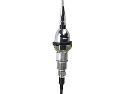 RetroSound Replacement Antenna with Fixed Mast; Chrome (70-81 Camaro)