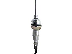 RetroSound Replacement Antenna with Semi-Collapsible Mast; Chrome (1969 Camaro)