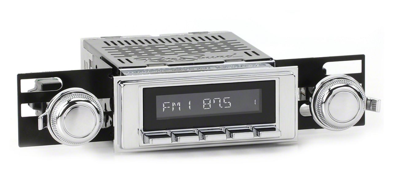 RetroSound Ecklers RetroRadio Motor 4 Radio with Chrome Black Face ...
