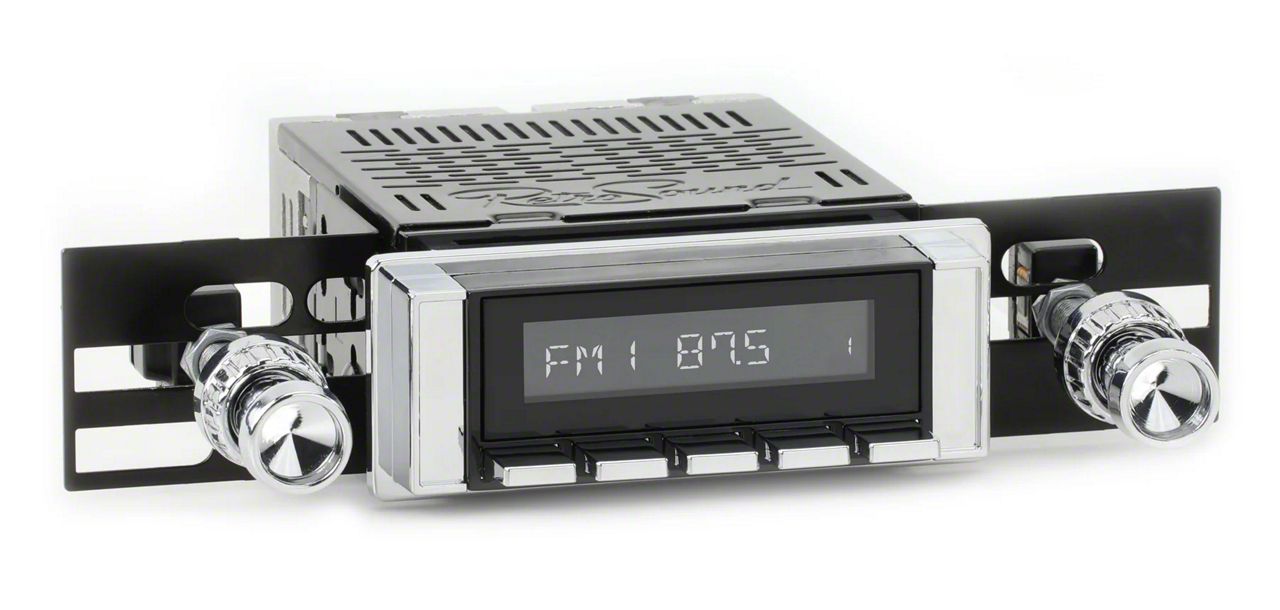 RetroSound Ecklers RetroRadio Motor 4 Radio with Black Chrome Face ...