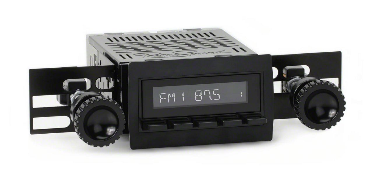 RetroSound Ecklers RetroRadio Motor 4 Radio with Black Face, Black ...