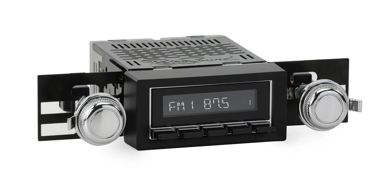 RetroSound Ecklers RetroRadio Motor 4 Radio with Chrome Black Face ...