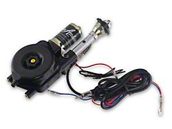 RetroSound Fully Automatic Mini Power Antenna; Chrome Mast; 17-Inch (68-76 Corvette C3)
