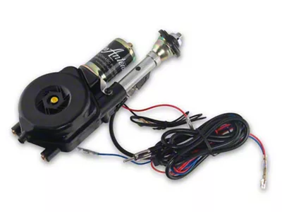 RetroSound Fully Automatic Mini Power Antenna; Chrome Mast; 17-Inch (68-76 Corvette C3)