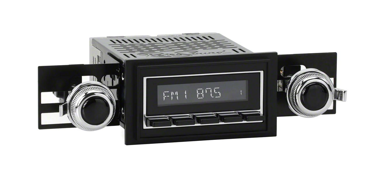 RetroSound Ecklers RetroRadio Motor 4 Radio with Chrome Black Face ...