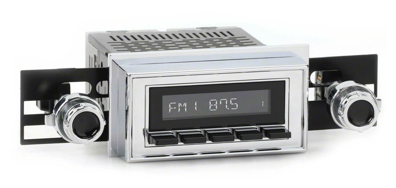 RetroSound Ecklers RetroRadio Motor 4 Radio with Chrome Black Face ...