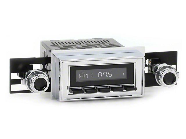 948019 RetroSound Ecklers RetroRadio Motor 4 Radio with Chrome Black Face ...