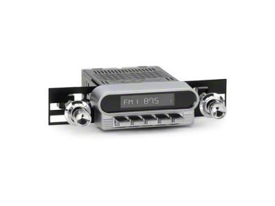 RetroSound Monterey Motor 2 Radio with Chrome Push Buttons and Knobs (60-61 Fairlane)