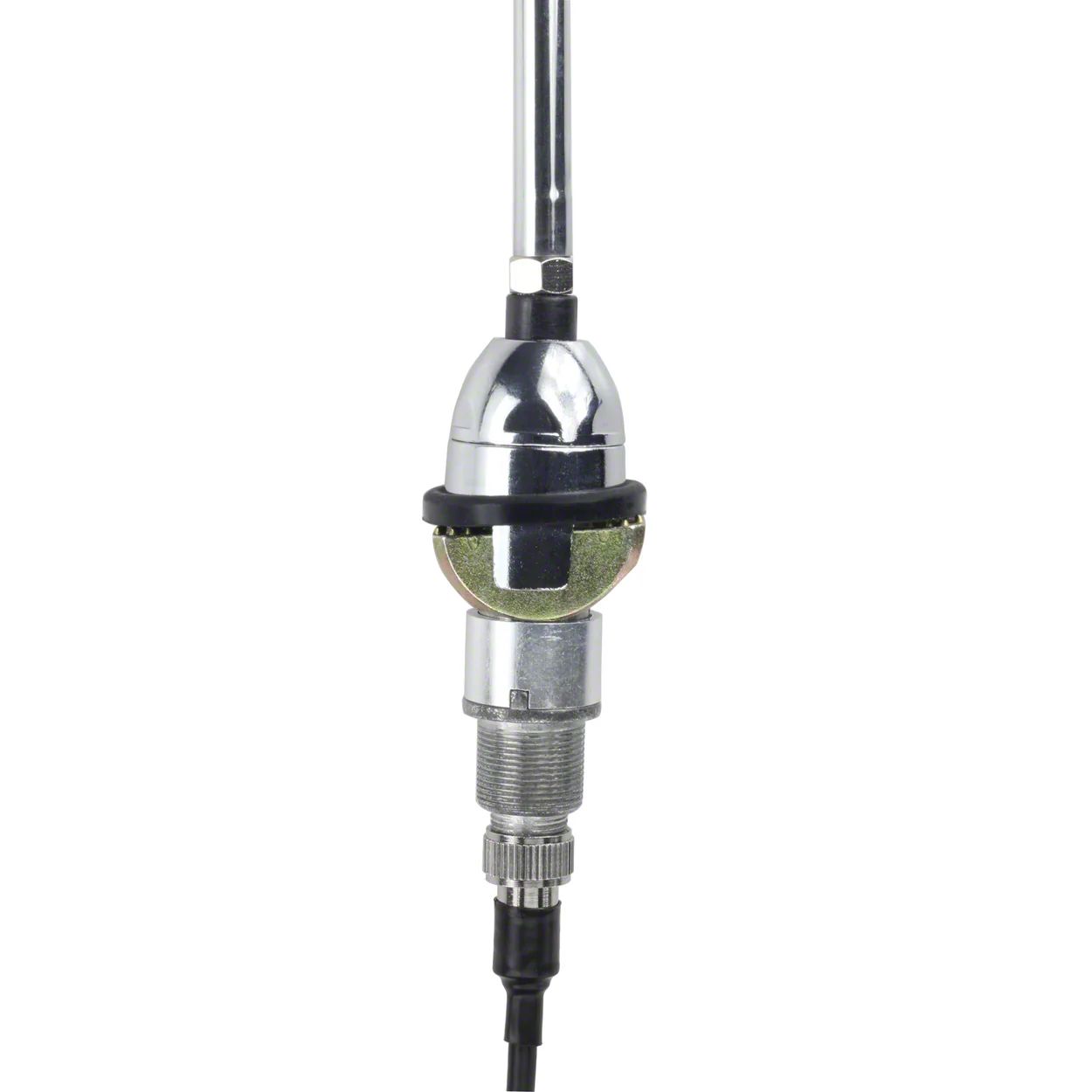 LEDIN Chrome Power Antenna Mast Kit For Pontiac Sunbird Sunfire Firebird – AM/FM Radio, 39-inch