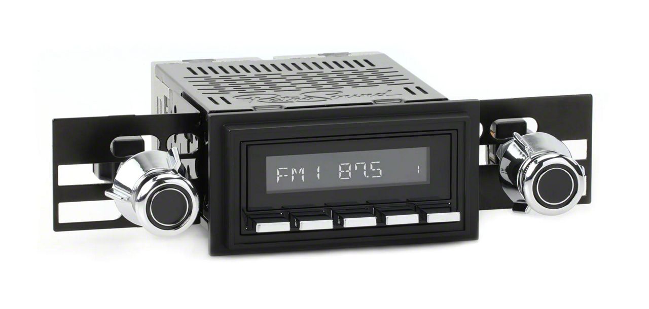 RetroSound Ecklers RetroRadio Motor 4 Radio with Black Chrome Face ...