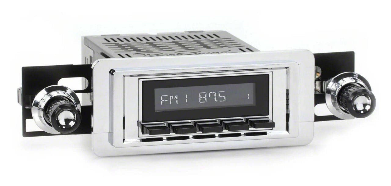 RetroSound Ecklers RetroRadio Motor 4 Radio with Chrome Black Face ...