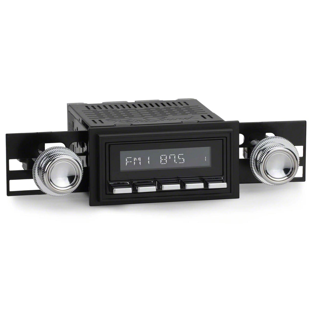 RetroSound Ecklers RetroRadio Motor 4 Radio with Black Chrome Face ...