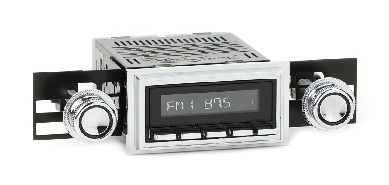 RetroSound Ecklers RetroRadio Motor 4 Radio with Black Chrome Face ...