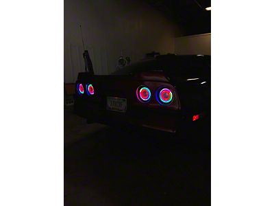 Sleek Third Brake Light! Speed Daddy Smoked LED Tail Lamp For 1991-1996 Chevy Corvette C4