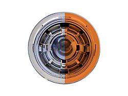 5.75-Inch Headlamp Protection Covers; Amber/Orange